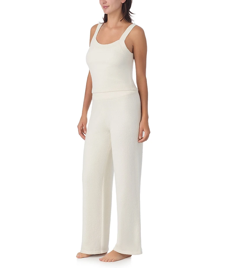 Sanctuary Solid Sweater Knit Sleeveless Tank & Lounge Pant Set