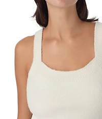 Sanctuary Solid Sweater Knit Sleeveless Tank & Lounge Pant Set