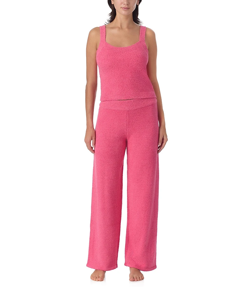 Sanctuary Solid Sweater Knit Sleeveless Tank & Lounge Pant Set