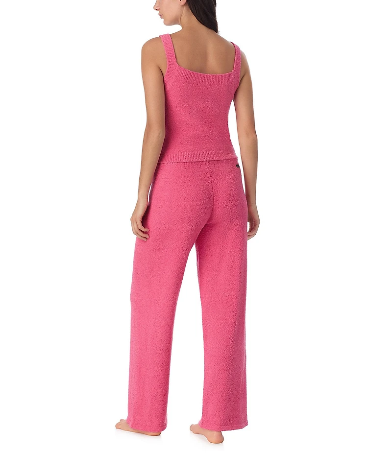 Sanctuary Solid Sweater Knit Sleeveless Tank & Lounge Pant Set