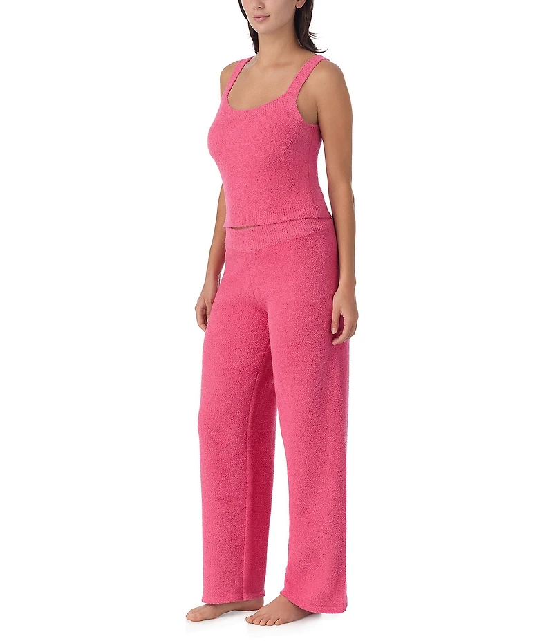 Sanctuary Solid Sweater Knit Sleeveless Tank & Lounge Pant Set