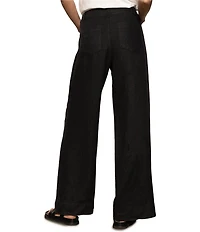 Sanctuary The Linen Marine Wide Leg Pants