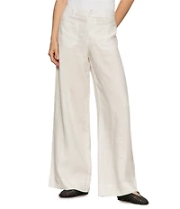 Sanctuary The Linen Marine Wide Leg Pants