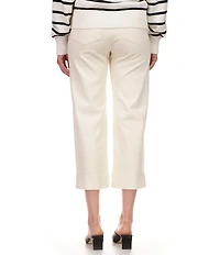 Sanctuary The Marine Comfort Stretch Cropped Wide Leg Jeans