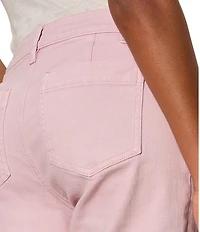 Sanctuary The Marine Comfort Stretch Cropped Wide Leg Jeans