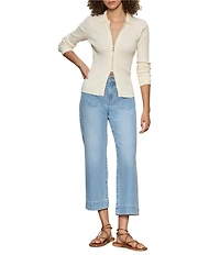 Sanctuary The Marine Cropped Wide Leg Jeans