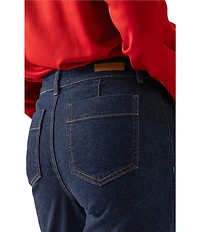Sanctuary The Marine Denim Wide Leg Cropped Jeans
