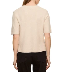 Sanctuary The Perfect Crew Neck Short Sleeve Sweater Top