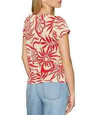 Sanctuary The Perfect Tee Sunny Crew Neck Short Sleeve Top