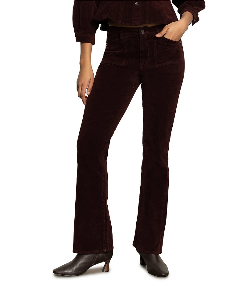 Sanctuary Velveteen Brook Bootcut Pants
