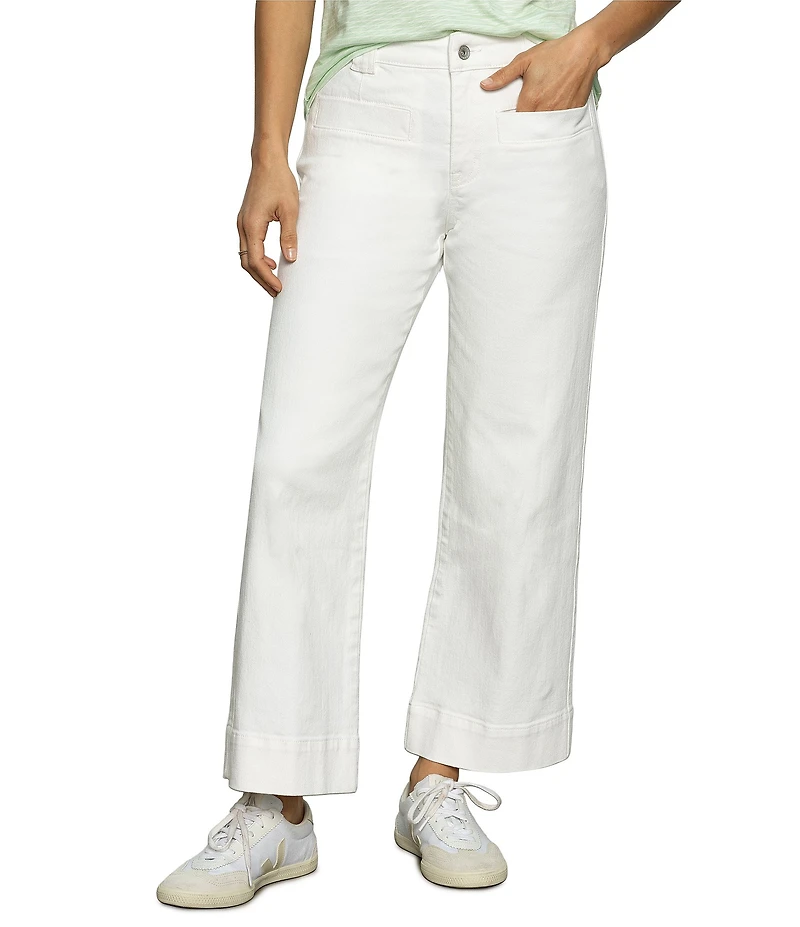 Sanctuary Voyage High Rise Cropped Wide Leg Pants