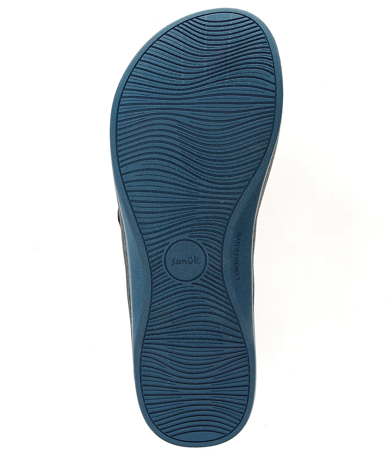 Sanuk Men's Cosmic Seas Mesh Thong Sandals