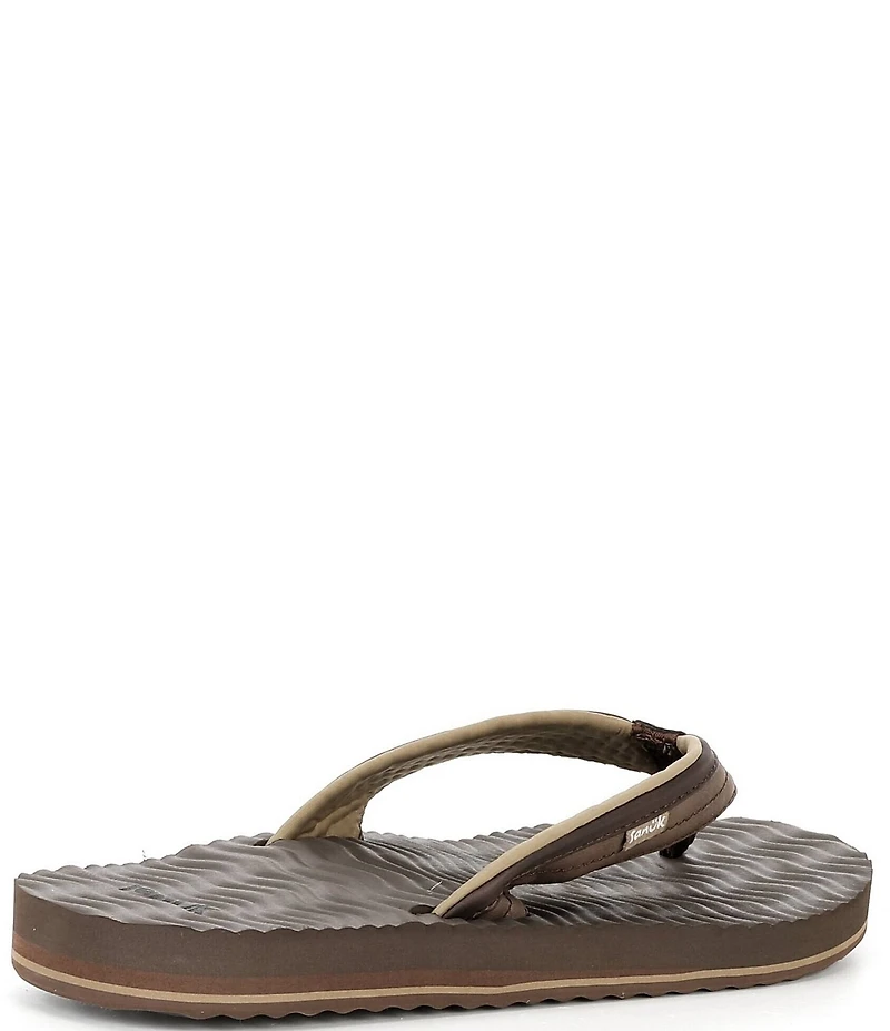 Sanuk Men's Ziggy Plush Flip-Flops