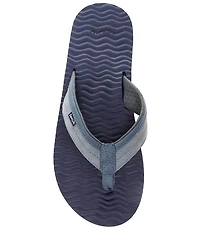 Sanuk Men's Ziggy Plush Flip-Flops