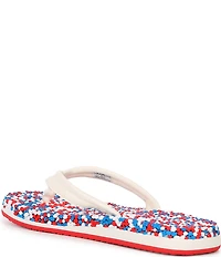 Sanuk Women's Bubblecush Rainbow Flip Flops