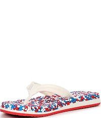 Sanuk Women's Bubblecush Rainbow Flip Flops