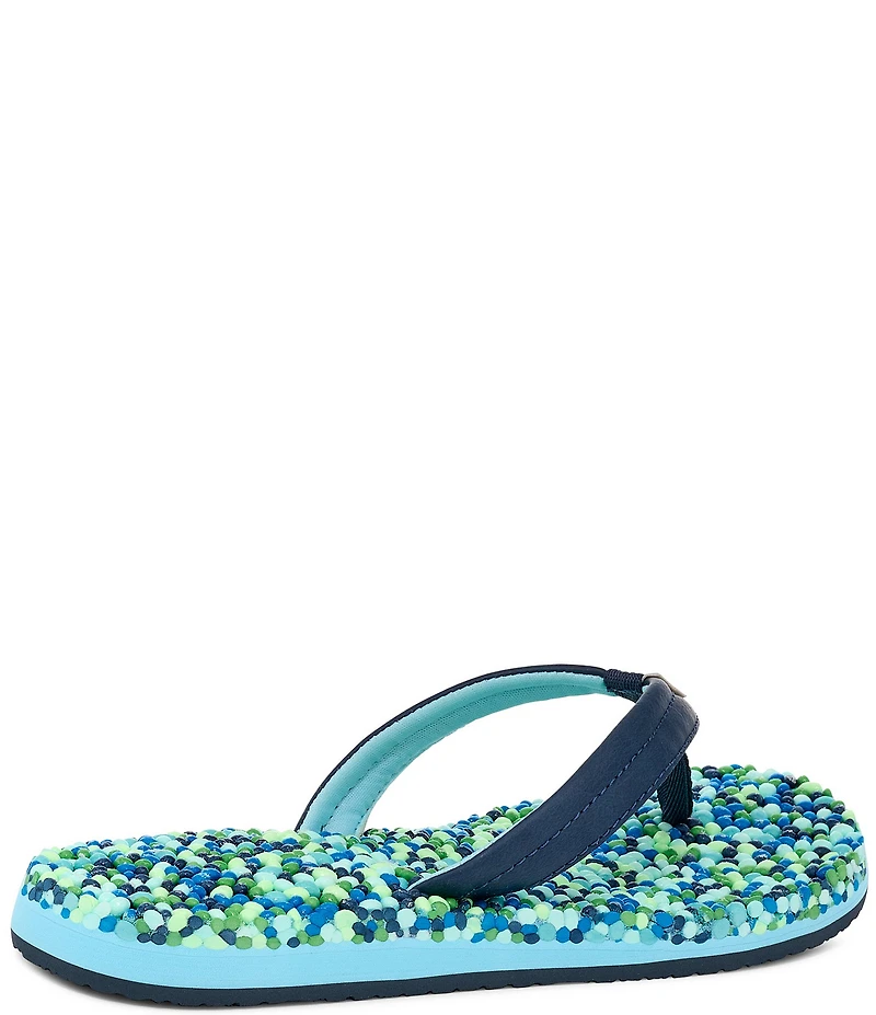 Sanuk Women's Bubblecush Rainbow Flip Flops