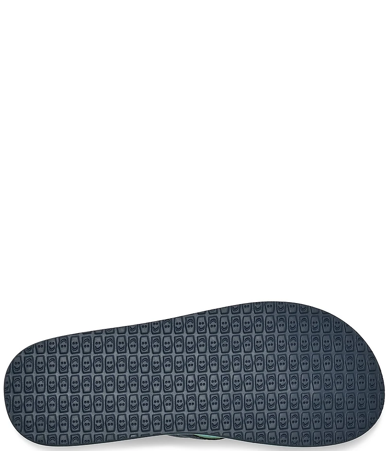 Sanuk Women's Bubblecush Rainbow Flip Flops