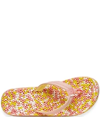 Sanuk Women's Bubblecush Rainbow Flip Flops