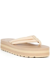 Sanuk Women's Yoga Puff-n-Stuff Platform Flip Flops