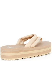 Sanuk Women's Yoga Puff-n-Stuff Platform Flip Flops