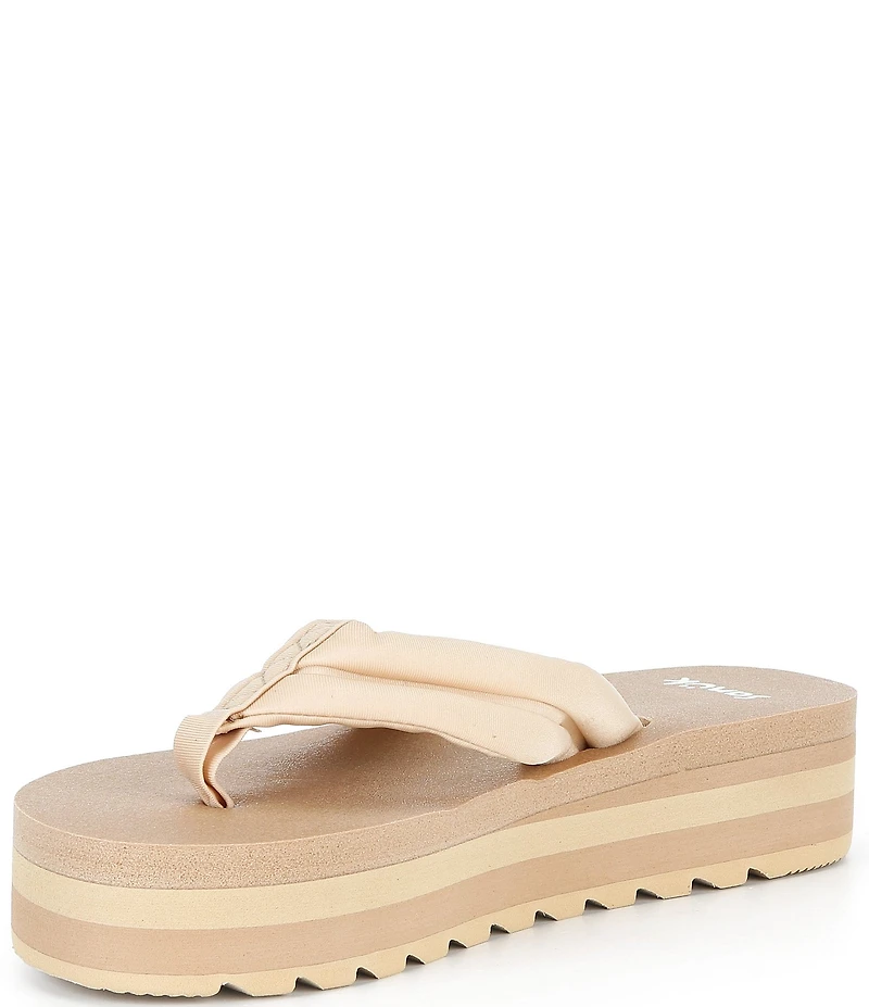 Sanuk Women's Yoga Puff-n-Stuff Platform Flip Flops