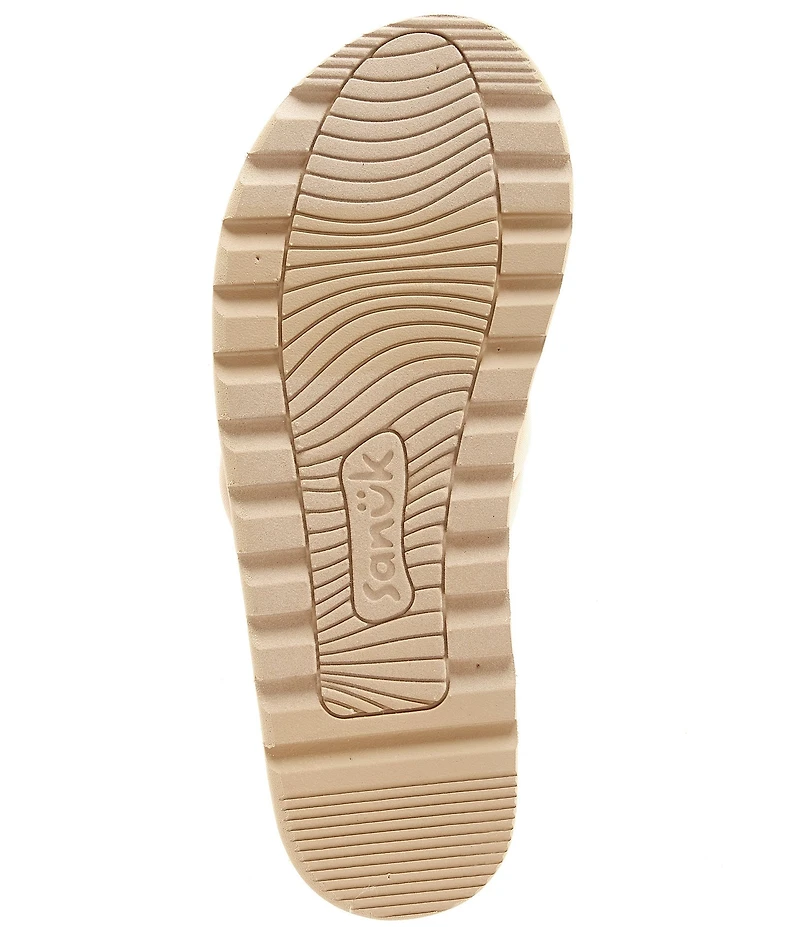 Sanuk Women's Yoga Puff-n-Stuff Platform Flip Flops