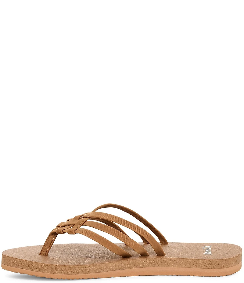 Sanuk Women's Yoga Sandy II Strappy Flip Flops