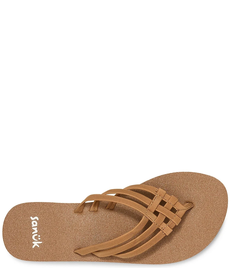Sanuk Women's Yoga Sandy II Strappy Flip Flops