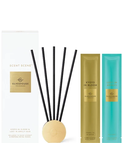 Glasshouse Fragrances Scent Scene™ Duo - Kyoto in Bloom & Lost in Amalfi