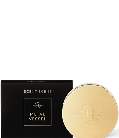 Glasshouse Fragrances Scent Scene™ Gold Metal Vessel
