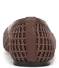 Sarto by Franco Flexa Adalina Woven Square Toe Ballet Flats