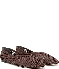 Sarto by Franco Flexa Adalina Woven Square Toe Ballet Flats