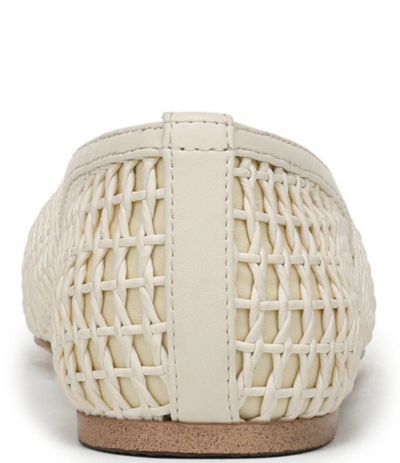 Sarto by Franco Flexa Adalina Woven Square Toe Ballet Flats