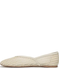 Sarto by Franco Flexa Adalina Woven Square Toe Ballet Flats
