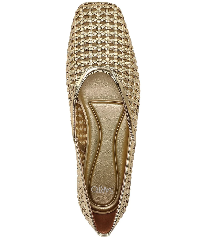 Sarto by Franco Sarto Adalina Woven Leather Flats