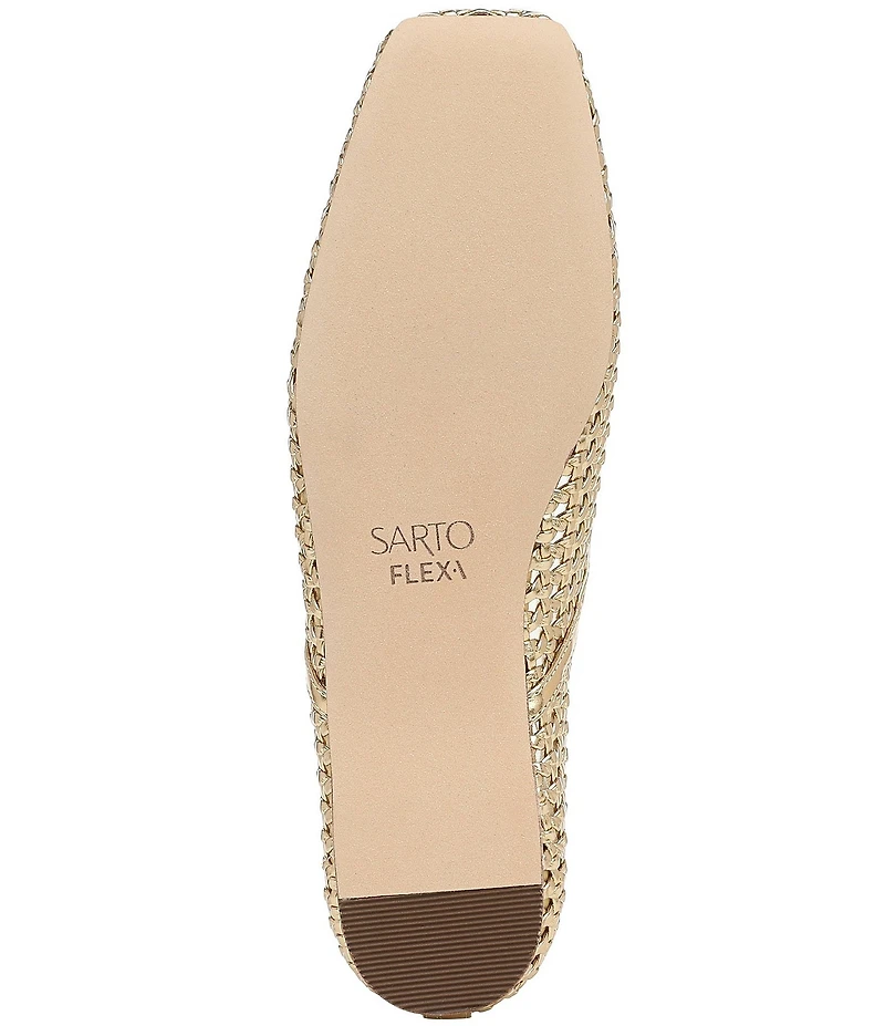 Sarto by Franco Sarto Adalina Woven Leather Flats