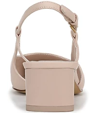 Sarto by Franco Sarto Amelie Leather Slingback Pumps