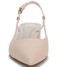 Sarto by Franco Sarto Amelie Leather Slingback Pumps