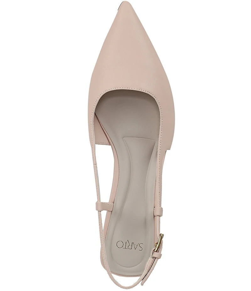 Sarto by Franco Sarto Amelie Leather Slingback Pumps
