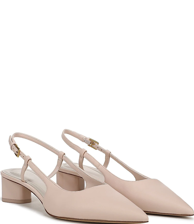 Sarto by Franco Sarto Amelie Leather Slingback Pumps