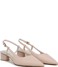 Sarto by Franco Sarto Amelie Leather Slingback Pumps