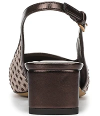 Sarto by Franco Sarto Amelie Woven Slingback Pumps