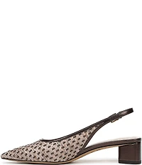 Sarto by Franco Sarto Amelie Woven Slingback Pumps