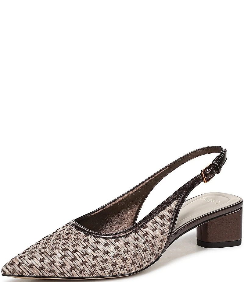 Sarto by Franco Sarto Amelie Woven Slingback Pumps