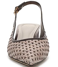 Sarto by Franco Sarto Amelie Woven Slingback Pumps