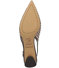 Sarto by Franco Sarto Amelie Woven Slingback Pumps