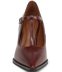 Sarto by Franco Sarto Atley Leather T-Strap High Heel Pumps