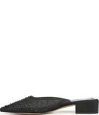 Sarto by Franco Sarto Bennet 5 Rhinestone Embellished Mesh Dress Mules