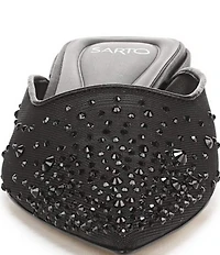 Sarto by Franco Sarto Bennet 5 Rhinestone Embellished Mesh Dress Mules